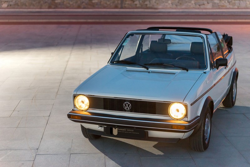 1981 VW Golf Cabriolet GLi  1.6 110HP - 102.300Kms